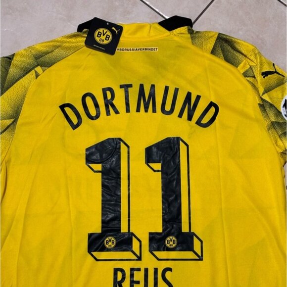 LA Galaxy Borussia Dortmund Marco Reus Jersey # 11 , Unisex - Picture 3 of 13